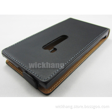 Genuine Real Leather Flip up Down Case for Nokia Lumia N920